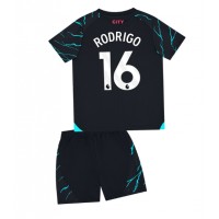 Dětský Fotbalový dres Manchester City Rodri Hernandez #16 2023-24 Třetí Krátký Rukáv (+ trenýrky)